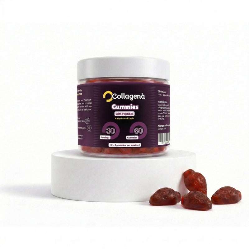 كورس الشهرين Collagen Fruit Gummies
